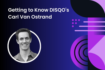 Graphic Image with text "Carl Van Ostrand" and Headshot photo of Cal Van Ostrand
