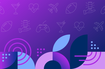 Image of graphic illustrations of products people might buy for the consumer trends report.